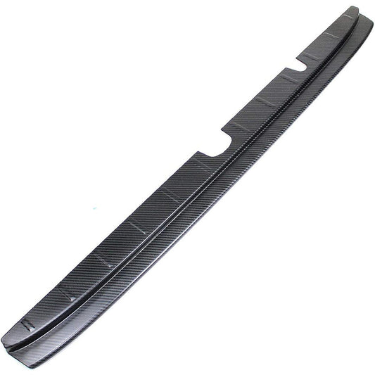 NV100 Clipper Rio DR17W Rear Bumper Step Guard Stainless Steel (Carbon Tone) Scuff Plate Bumper Guard Rear Bumper Protector