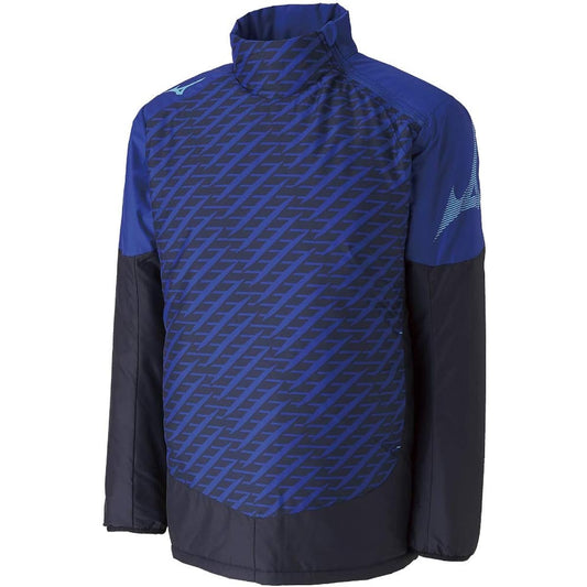 [Mizuno] Soccer Wear Warmer Shirt Half Zip Filling Sweat Absorbent Quick Drying Dry Slim P2ME9520