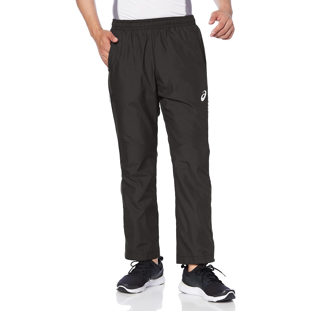 [ASICS] Training Wear LIMO Lining Tricot Breaker Pants (Hem Button) 2031C676 Men's