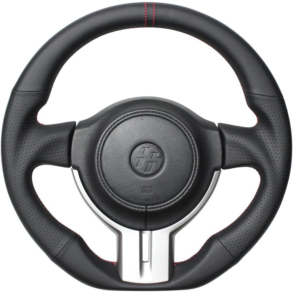 REAL Steering [Toyota 86/Subaru BRZ] F4-D shape Nappa all leather F4-D-LPB