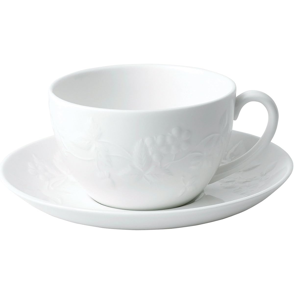 Wedgwood [Regular Import] Wedgwood Wild Strawberry White Tea Cup & Saucer Approx. 300ml Wedding Gift 40029579