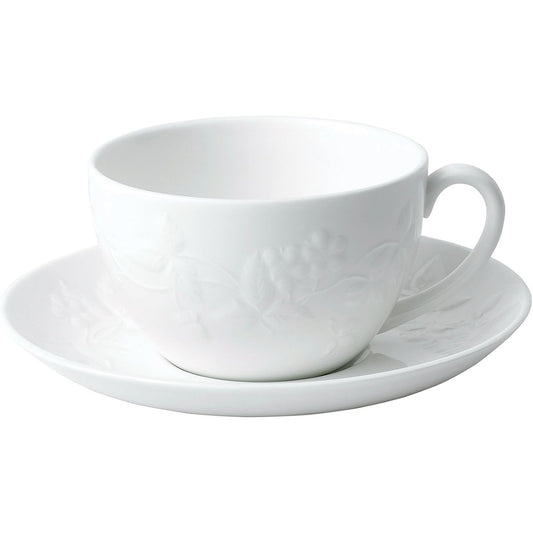 Wedgwood [Regular Import] Wedgwood Wild Strawberry White Tea Cup & Saucer Approx. 300ml Wedding Gift 40029579