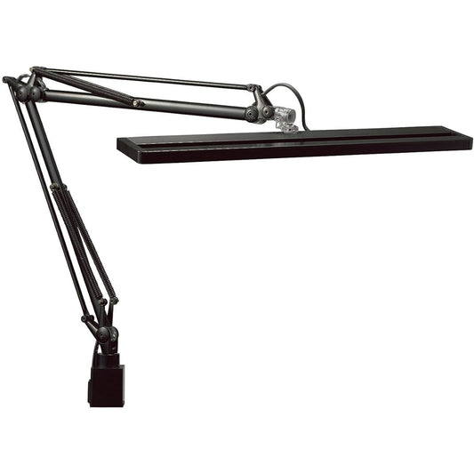 Yamada Lighting Z-LIGHT LED Desk Light High Color Rendering LED Black with Top Tightening Clamp Z-80PROIIB