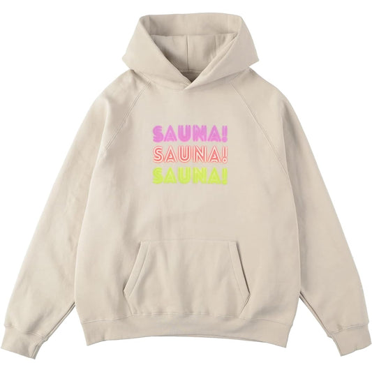 [Primal Blue] Neon Sauna Hoodie Sauna Hoodie Sauna Goods Long Sleeve Primal Blue