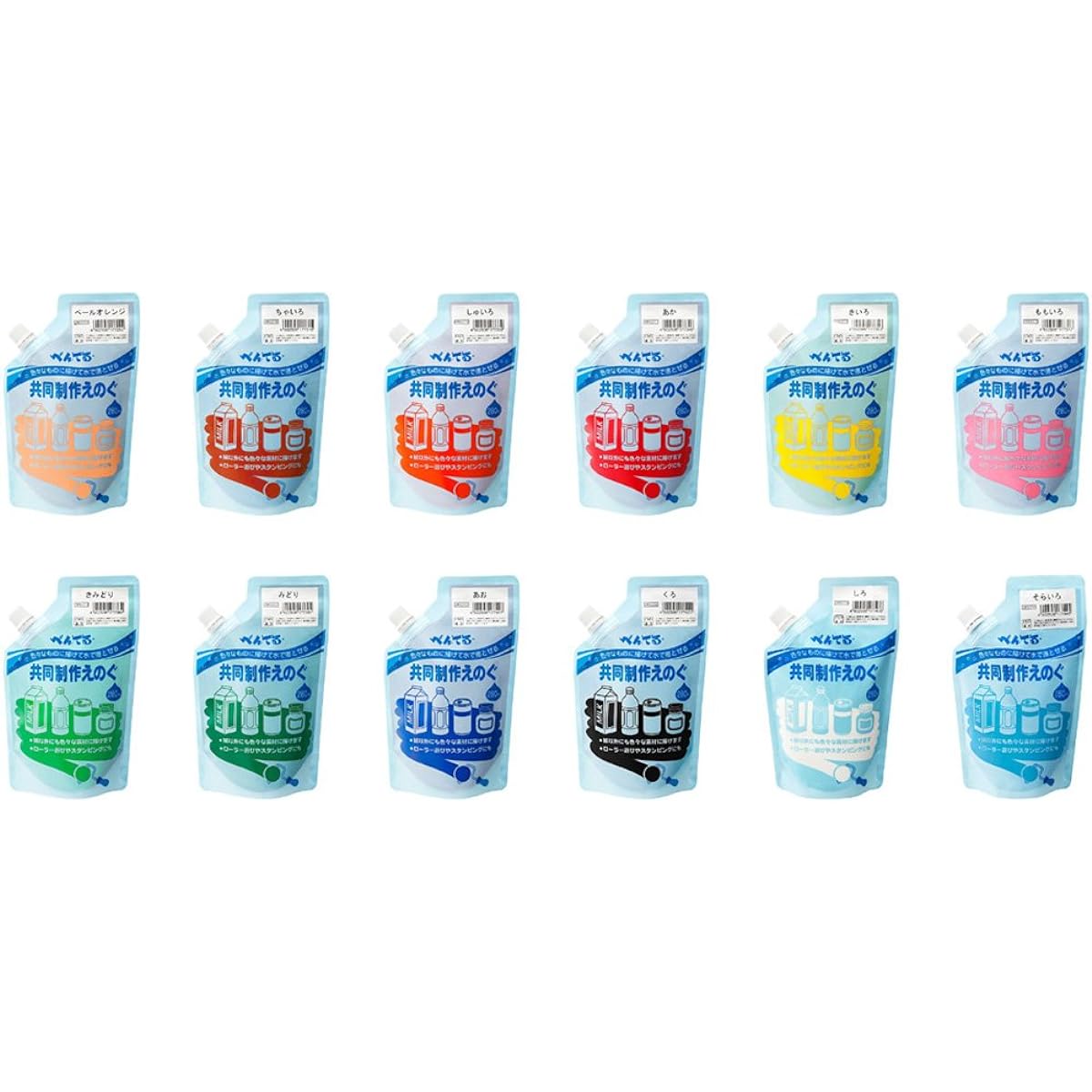 Pentel Watercolor Paint Collaborative Enogu 12 Color Set WMG2-12