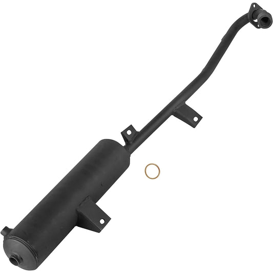 Caltric exhaust muffler with pipe gasket Honda TRX300 FOURTRAX 300 2X4 1993-2000