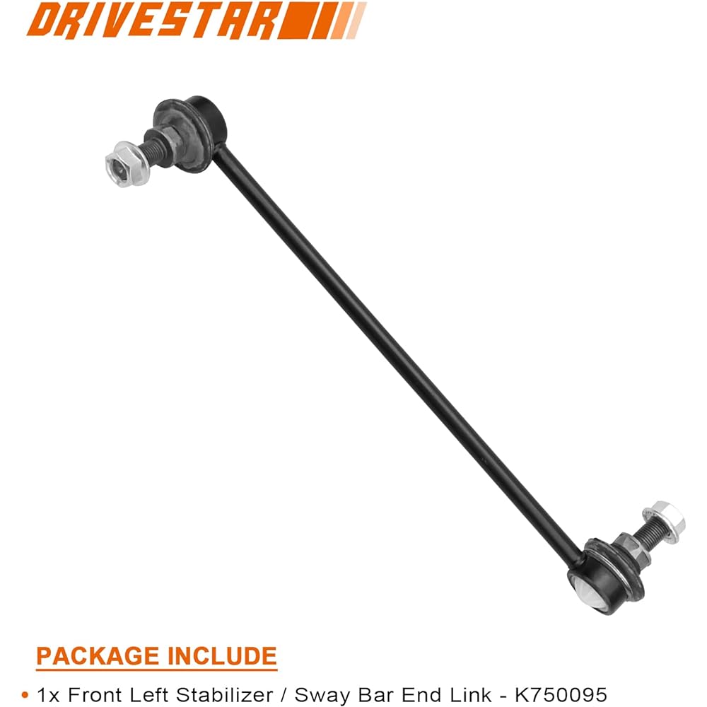 DRIVESTAR 2 pieces Set Front Right/Left Stabilizer Swaver Link replacement Nissan Infinity Rogue Quest Pass Finder Murano Maxima Ultima K750094 K750095