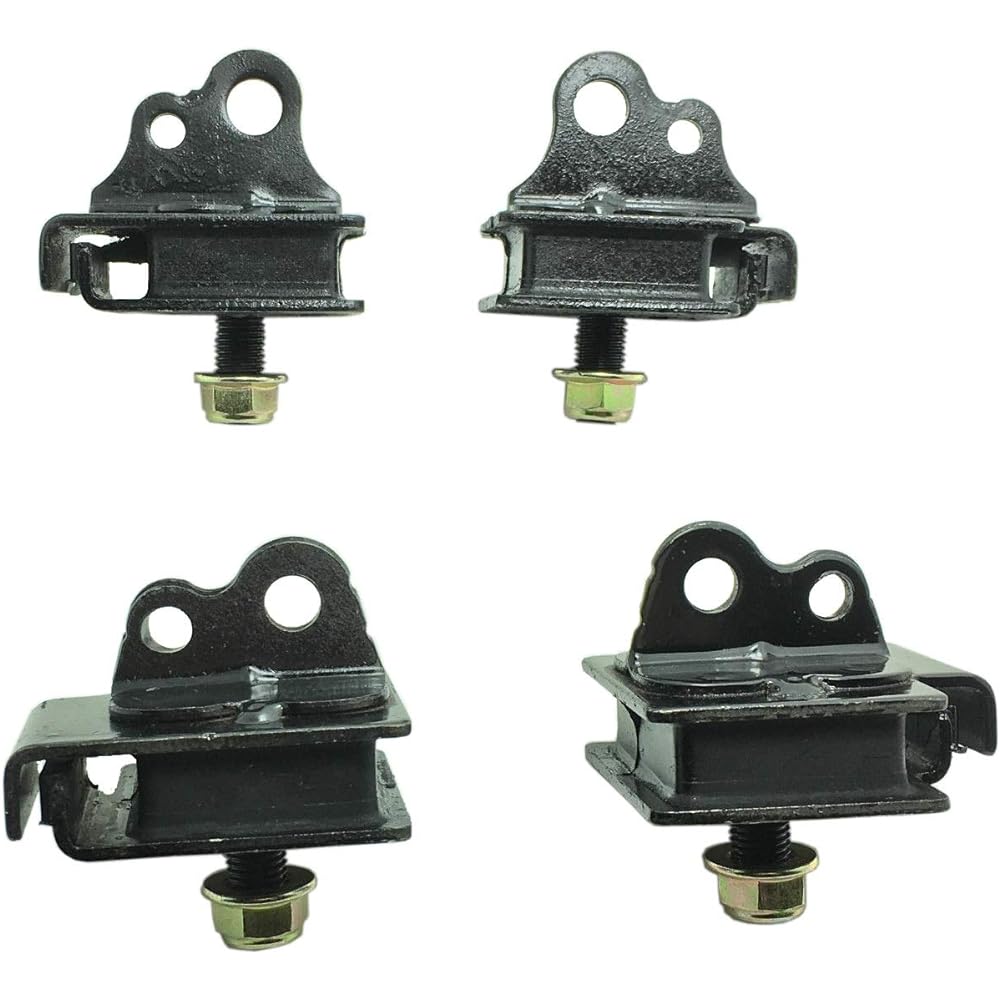 YAMAHA RHINO GRIZZLY 660 Bottom & Top Engine Mount Rubber Damper Kit for YXR660 2004-2007 YFM660 2002-2008