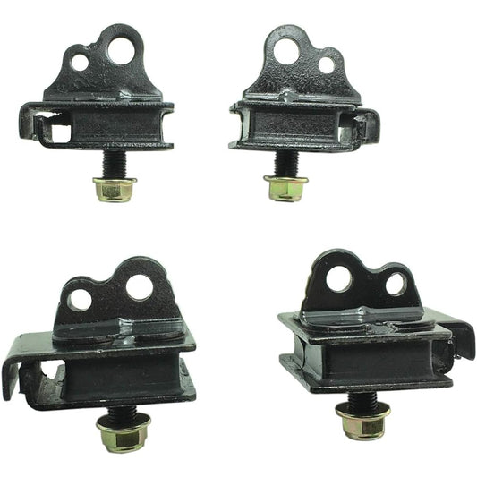 YAMAHA RHINO GRIZZLY 660 Bottom & Top Engine Mount Rubber Damper Kit for YXR660 2004-2007 YFM660 2002-2008