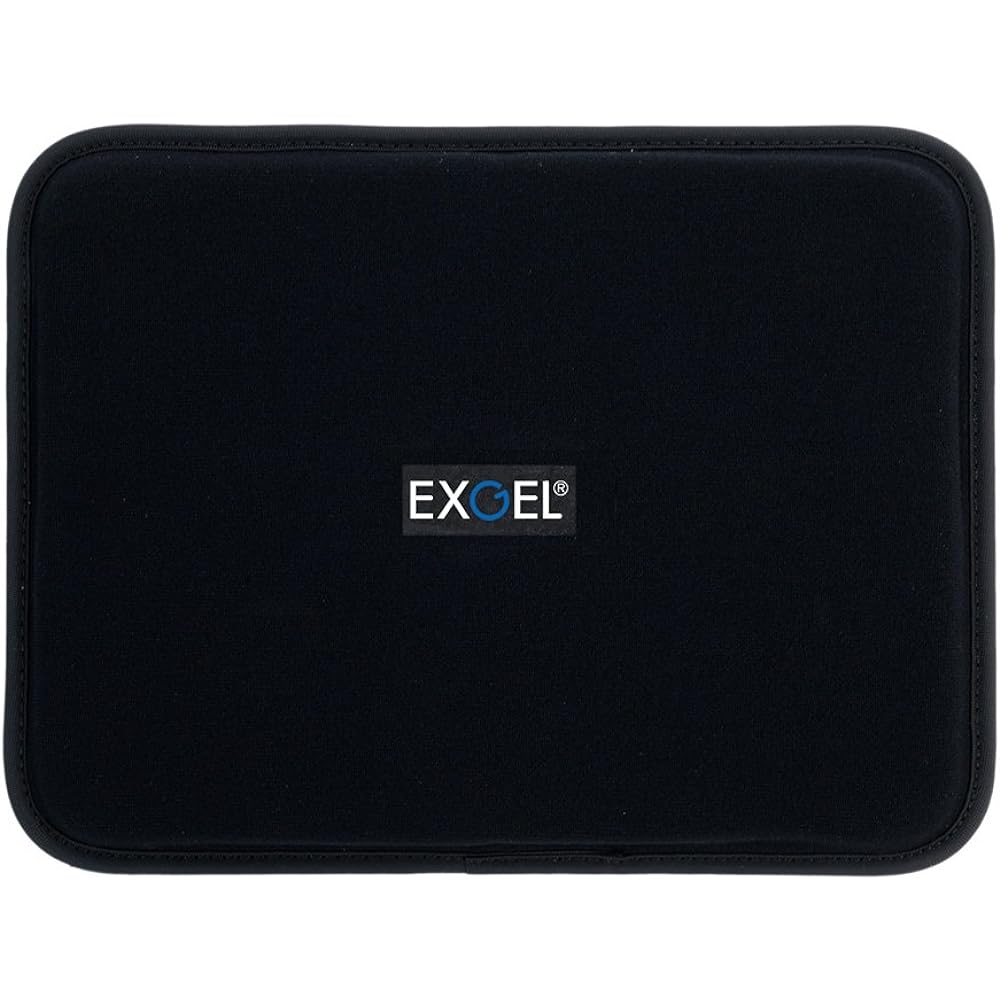 EXGEL Seat Cushion Seat Pad 17 Back Type AKK15-BK