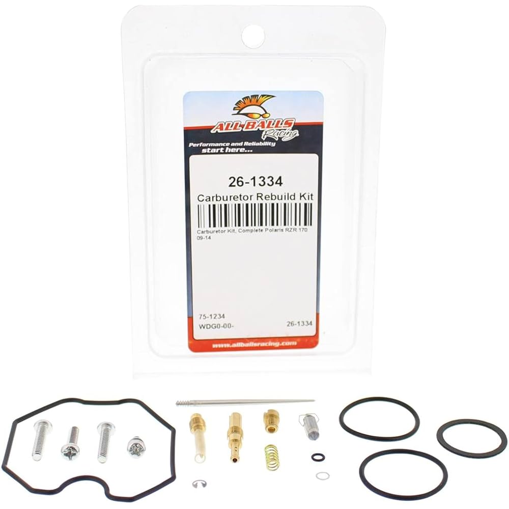 All Balls Carburetor Reviving Kit 26-1334 Polaris 170 RZR 09 10 11 13