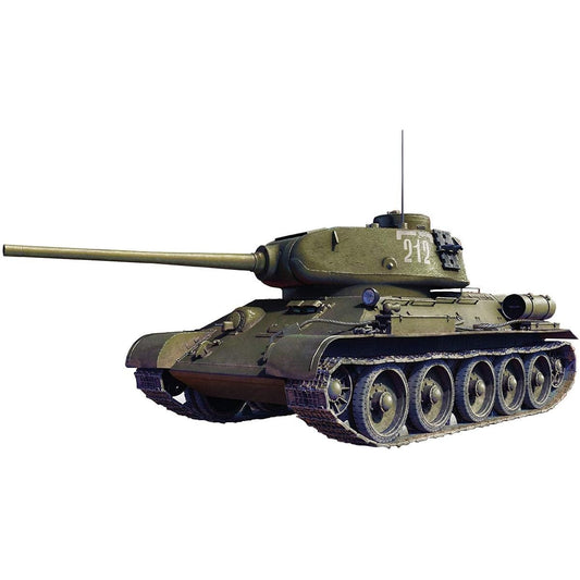 Miniart 1/35 Soviet Army T-34-85 w/D-5T 112th Factory Spring 1944 Plastic Model MA35293