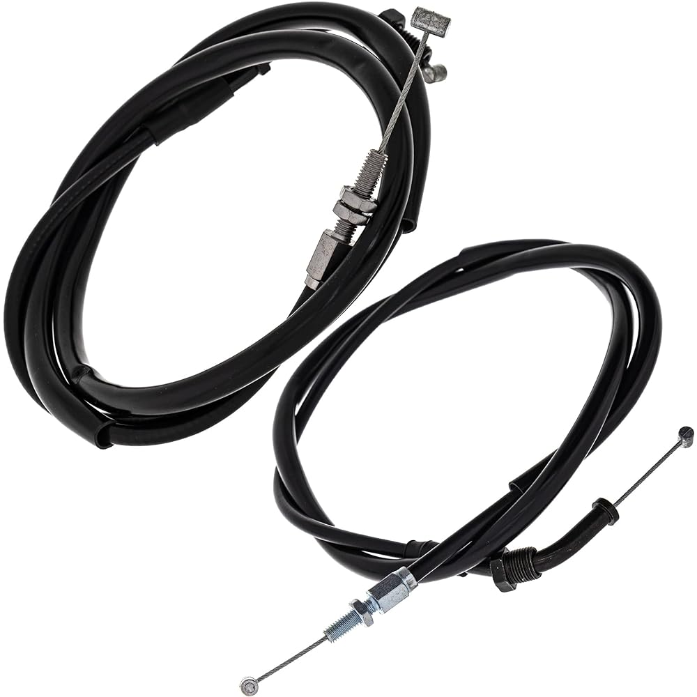 NICHE Push Pull Throttle Cable Set Honda CB450SC 17910-447 for 17920-MC9-760