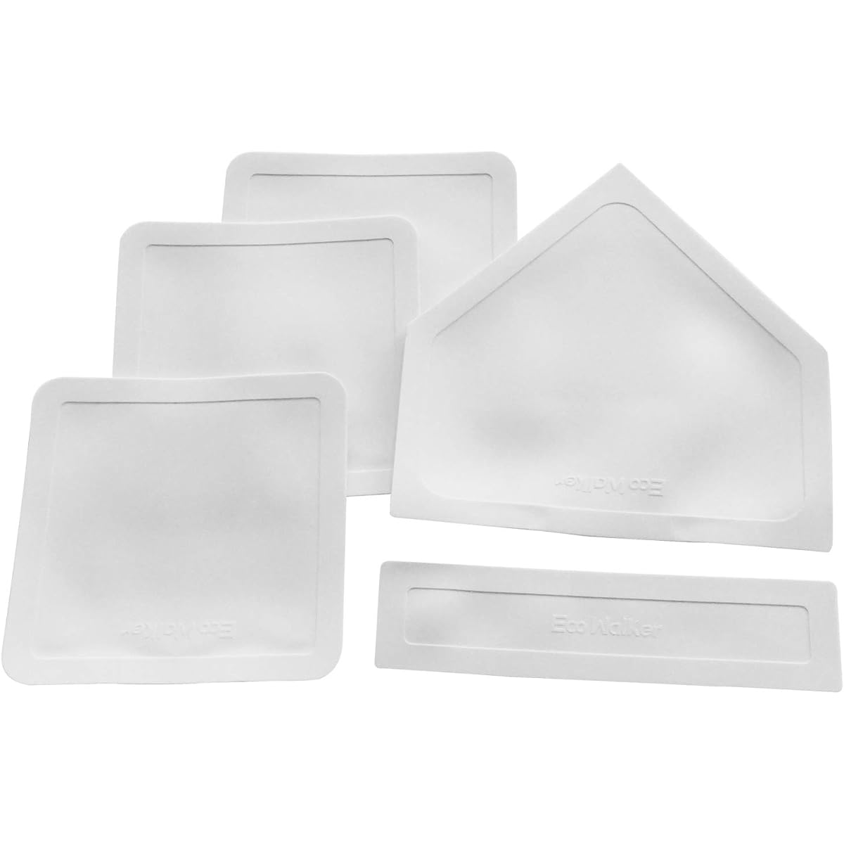 Eco Walker Baseball Home Base/Base 5-Piece Set General Lightweight Model Sports Indoor/Outdoor Base Set