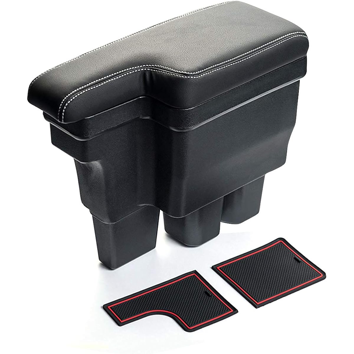 [LFOTPP] New Jimny JIMNY JB64 JB74 Armrest Console Box with Rubber Mat for Easy Installation, Designed for Vehicles