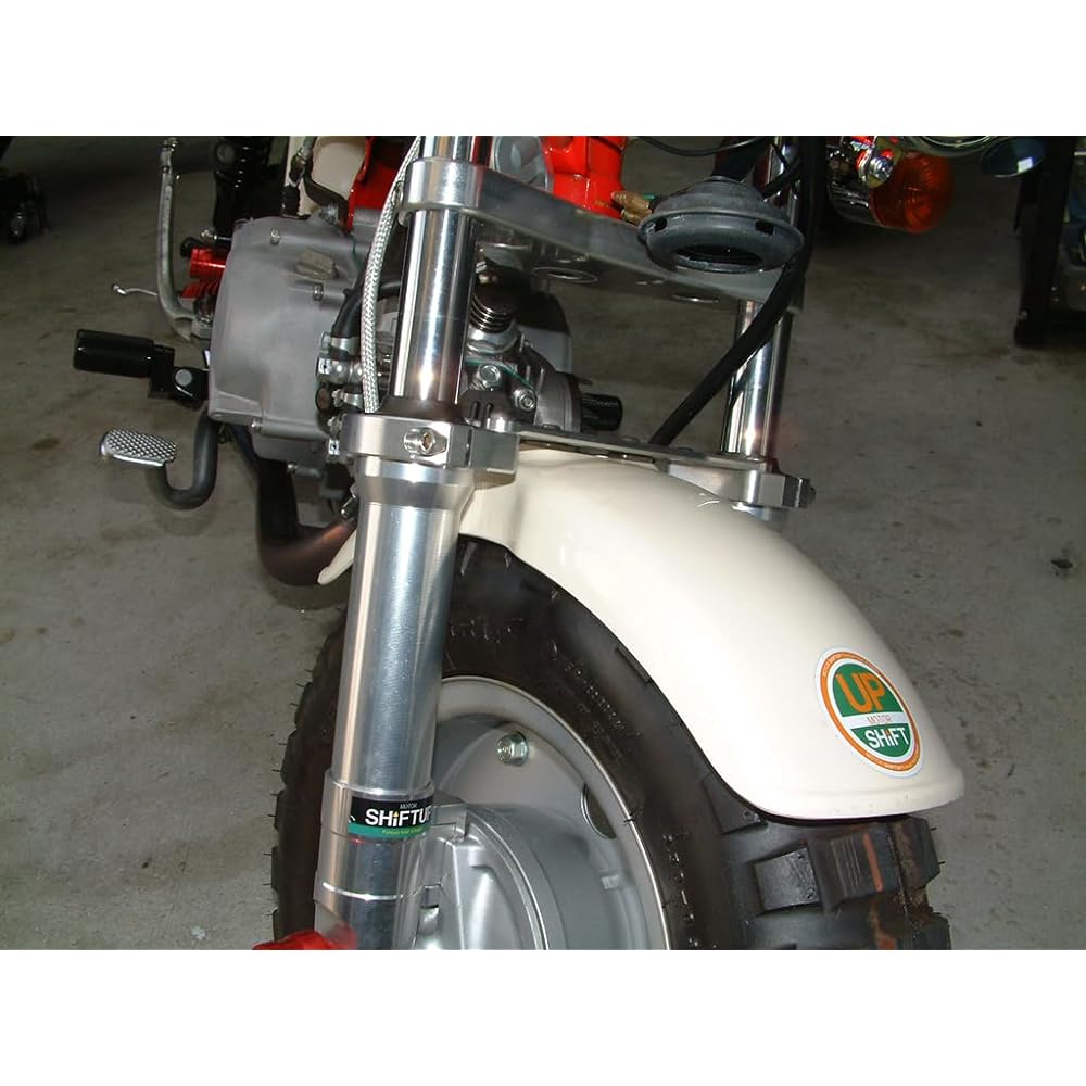 SHIFT UP Billet Stabilizer for φ27 Fork (Narrow 186mm Chippi) [Silver] 205084-03