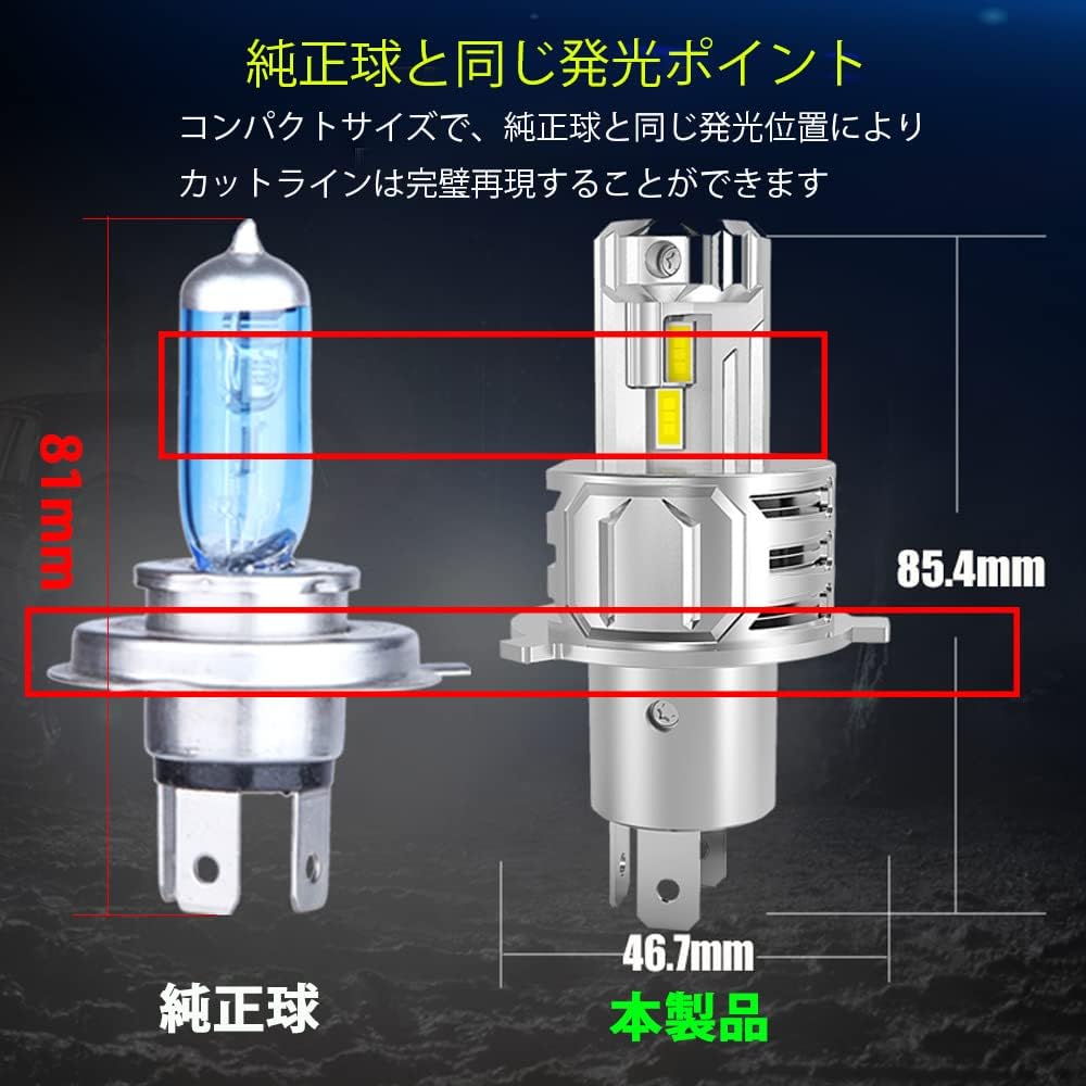 LED fog lamp with pop LM-M5P H8/H11/H16 compatible 90W 20000lm white 6000K white