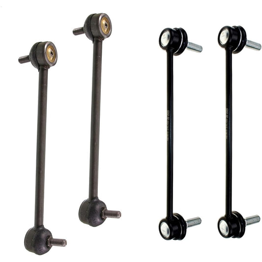 DETROIT AXLE - Front & rear stabilizer Swaber -endink replacement 2007-2011 Toyota Kamuri FWD model -4 -piece set