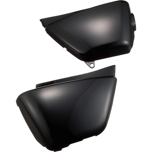 Bike Parts Center Side Cover Left and Right Set Black Honda Ape 50 AC16 314305