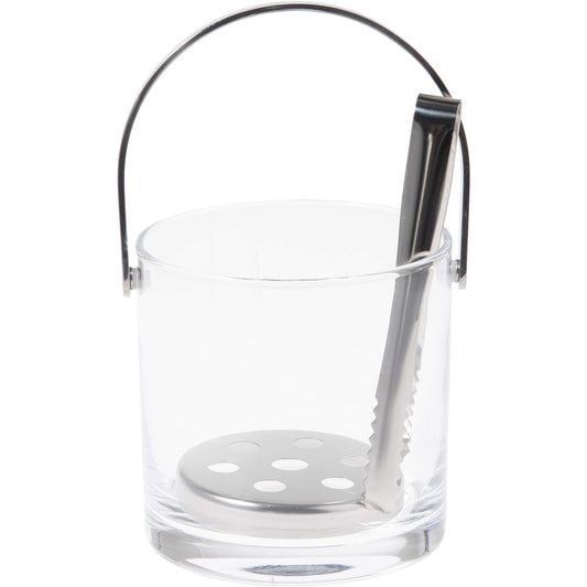 Toyo Sasaki Glass Ice Bucket Toccata Approximately φ12.1×12cm Made in Japan 62869N