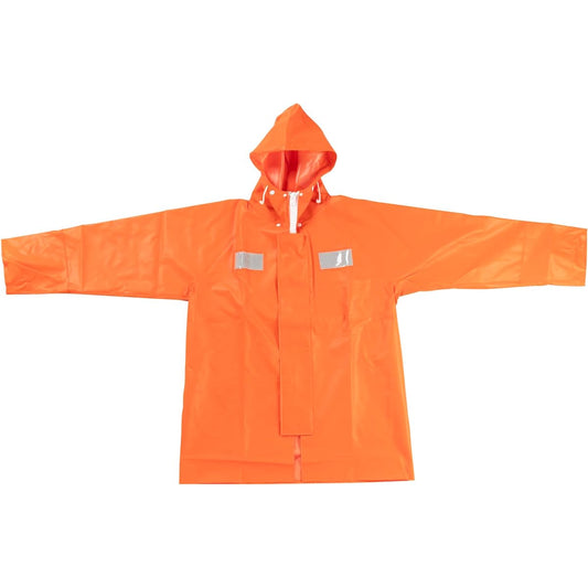 Nihon Kyumei Kigu Work Lifesaving Jacket, Small and Inflatable, Outerwear for Inner Layer of Pants, N Type, Orange, One Size Fits Most