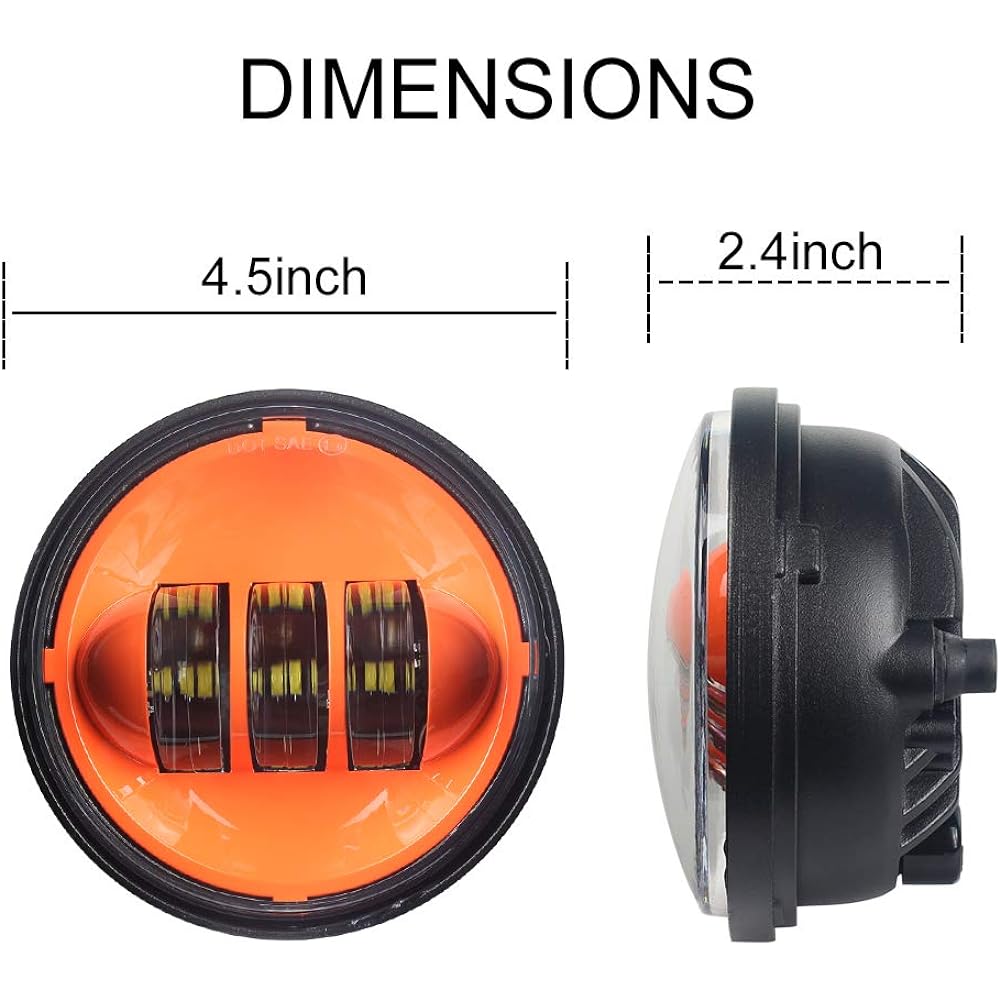 AKMTIES Motorcycle LED headlights