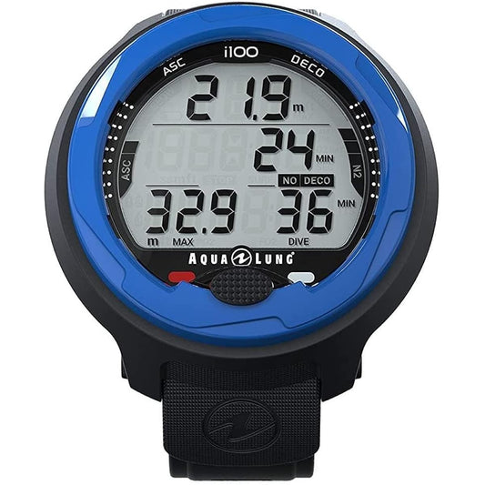 Aqua Lung i100 dive computer blue