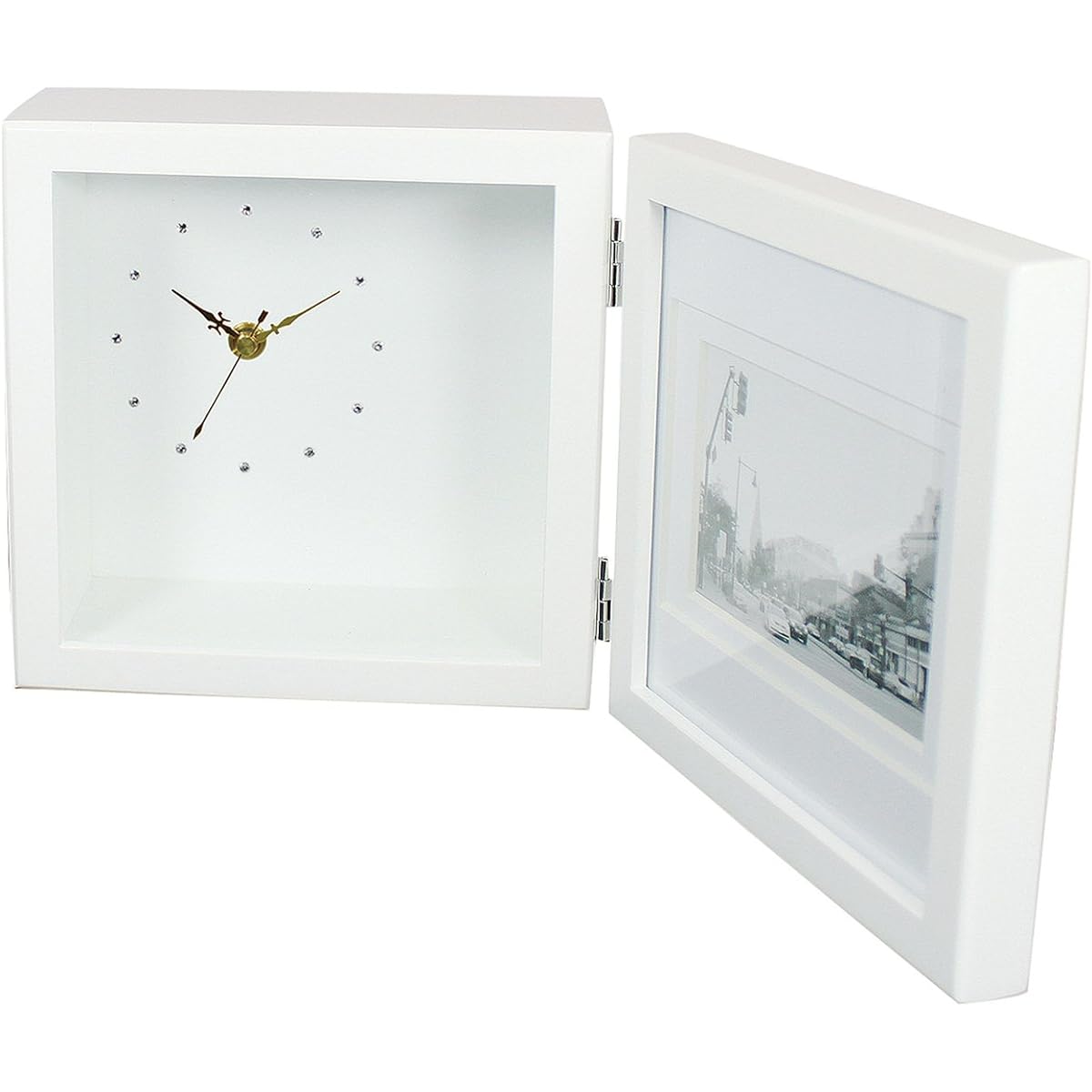 Tokyodo Flower Materials Picture Clock M BR #Brown KJ0FC582