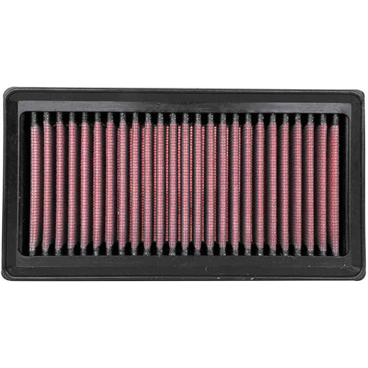 K & N replacement air filter TRIUMPH SCRAMBLER 1200cc XE & XC 2019- (TB-1219) Red