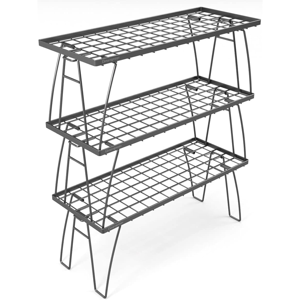 CAMPING MOON Camping Rack Outdoor Mesh Rack MINIMAL RACK 3 Piece Set T-229-3T