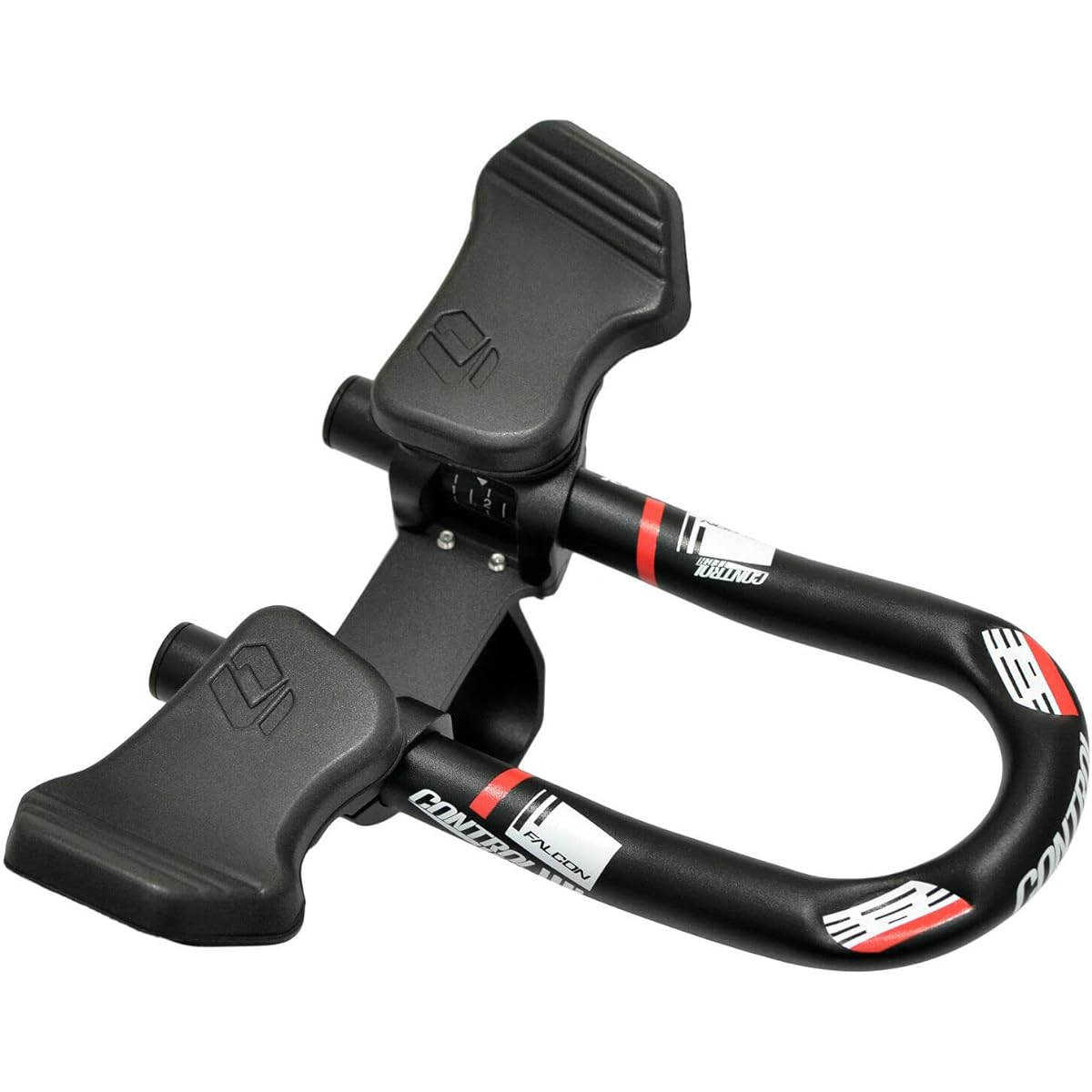 ControlTech TTH-14-S Falcon Mini Clip-On (Stem Mounted) Aerobar for Triathlon, CH2539