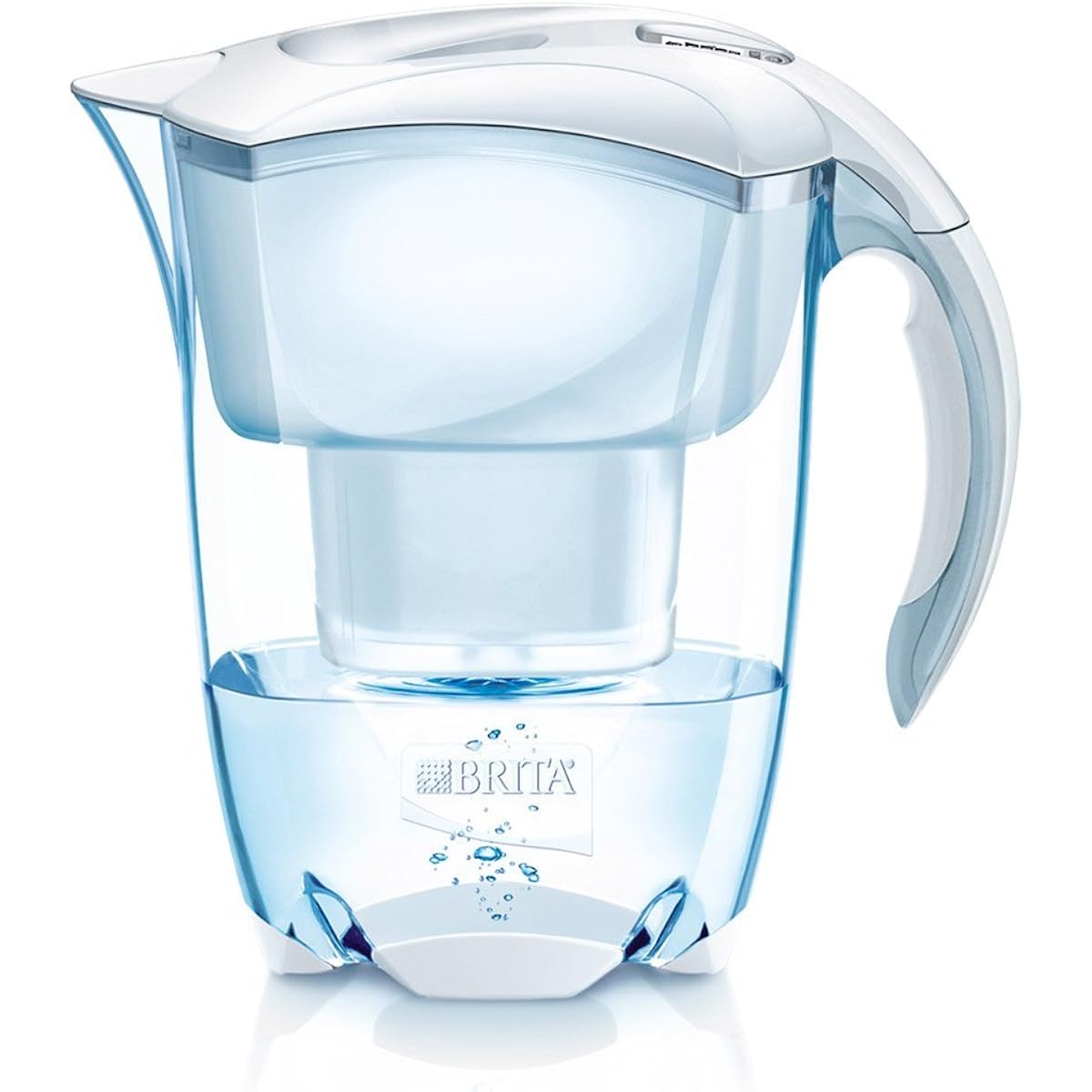 Brita Water Purifier Pot 2.2L Elemaris Britameter XL Pot Type Water Purifier with 1 Cartridge [Japanese Specifications/Japanese Genuine Product]