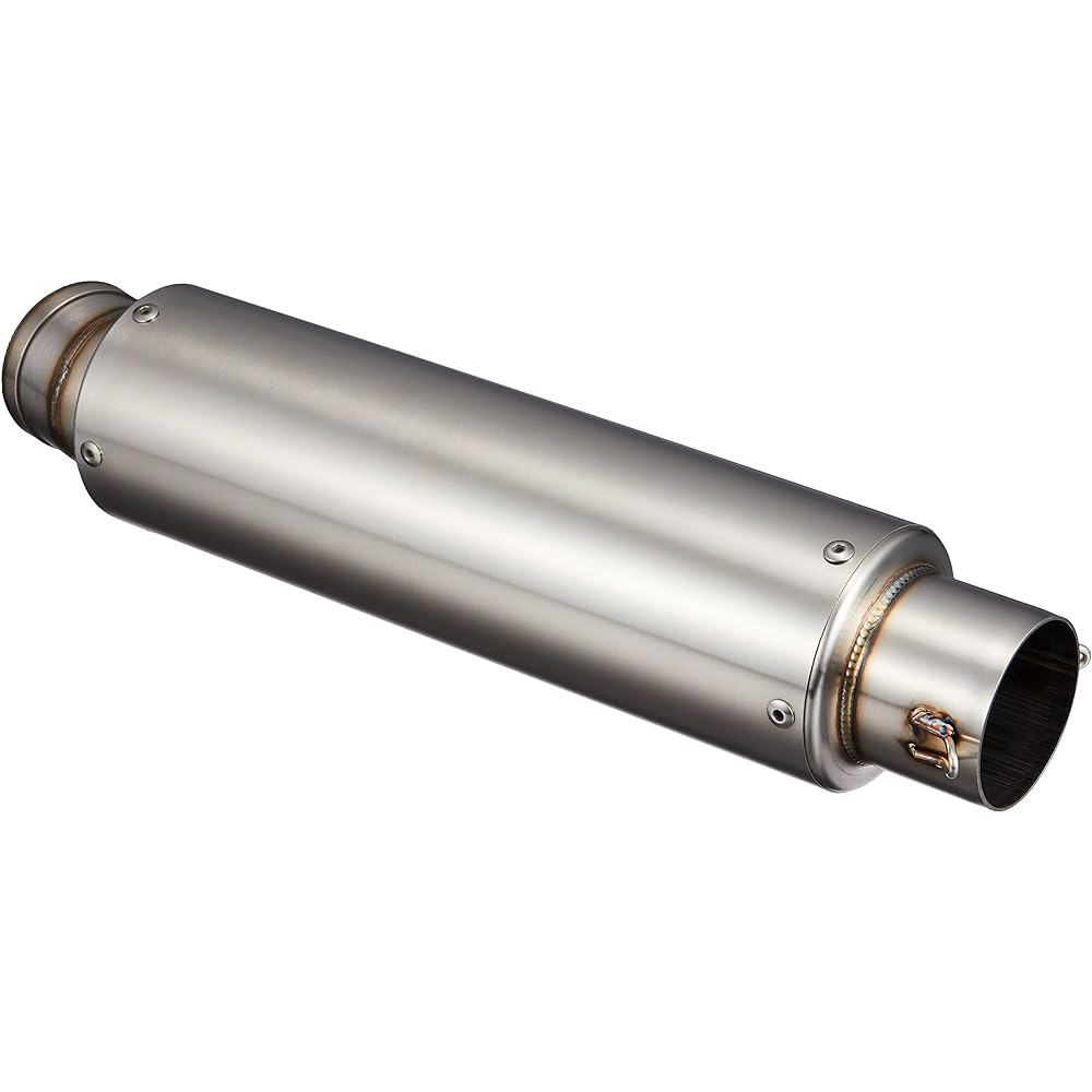 U-CP MFST89A ?3.5 x 11.8 inches (89 x 300 mm), Insertion ?2.4 inches (60.5 mm), Stainless Steel, Racing Silencer, Universal