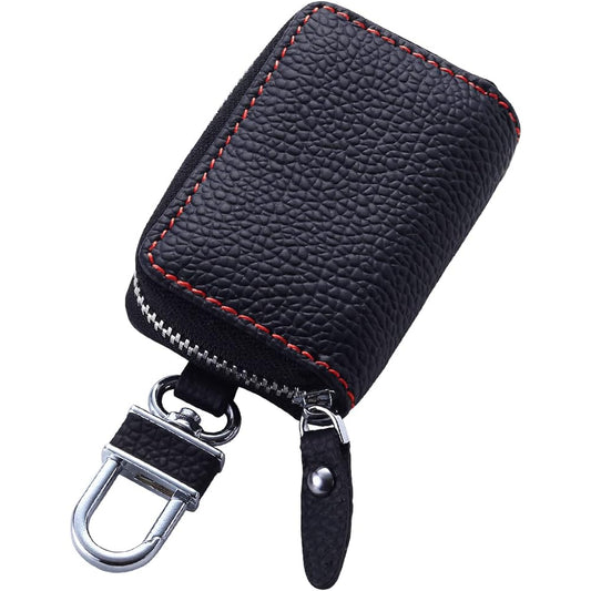 [AWESOME/Awesome] Smart key case black x red stitch ASK-002R