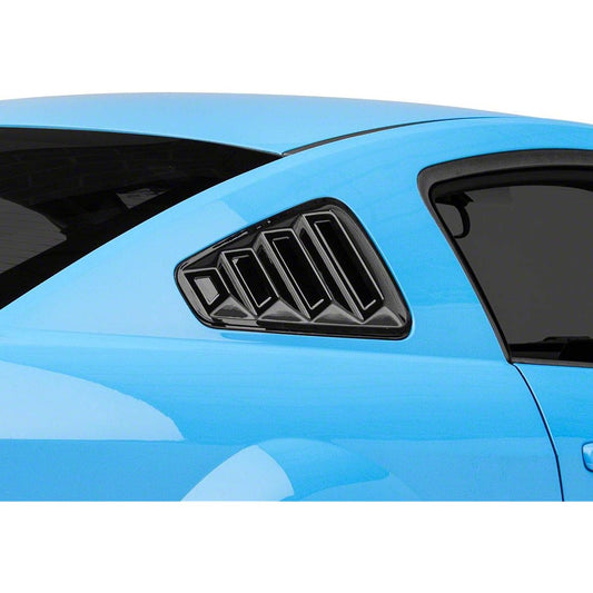 SPEEDFORM Quarter Wind Wrever Gloss Black 05-09 Mustang Coupe compatible