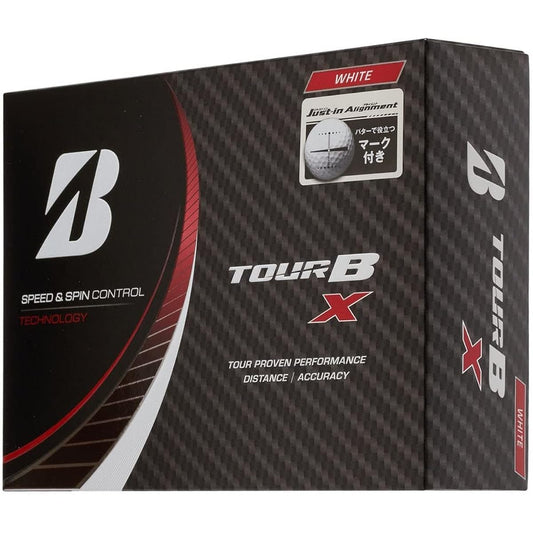 Bridgestone Golf Ball 22 TOUR B X White