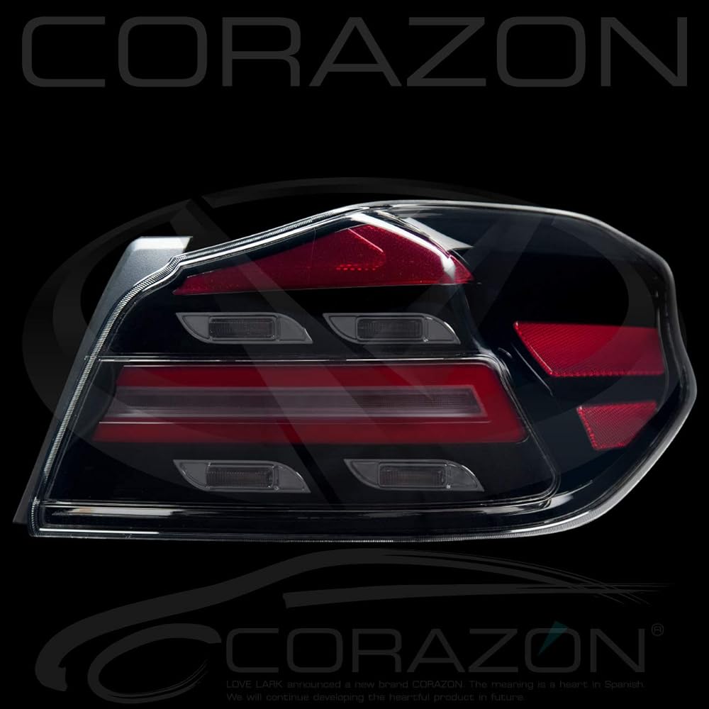 WRX VA Tail Lamp CORAZON LED Tail Lamp SWITCH VERSION BLACK EDITION