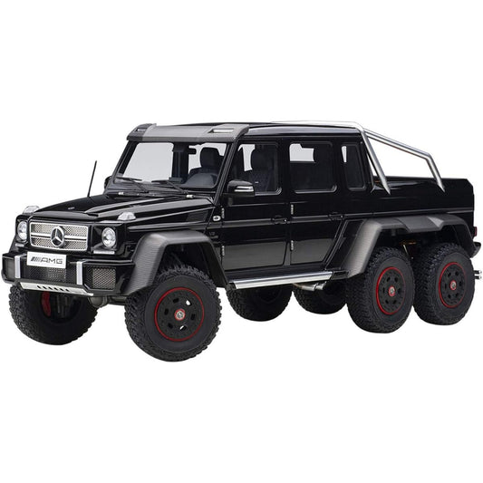 AUTOart 1/18 Mercedes-Benz G63 AMG 6X6 Black Finished Product 76306