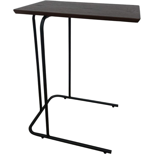 AZUMAYA Side Table Aaron (Dark Brown) Width 35 x Depth 47 x Height 60cm SGS-222DBR