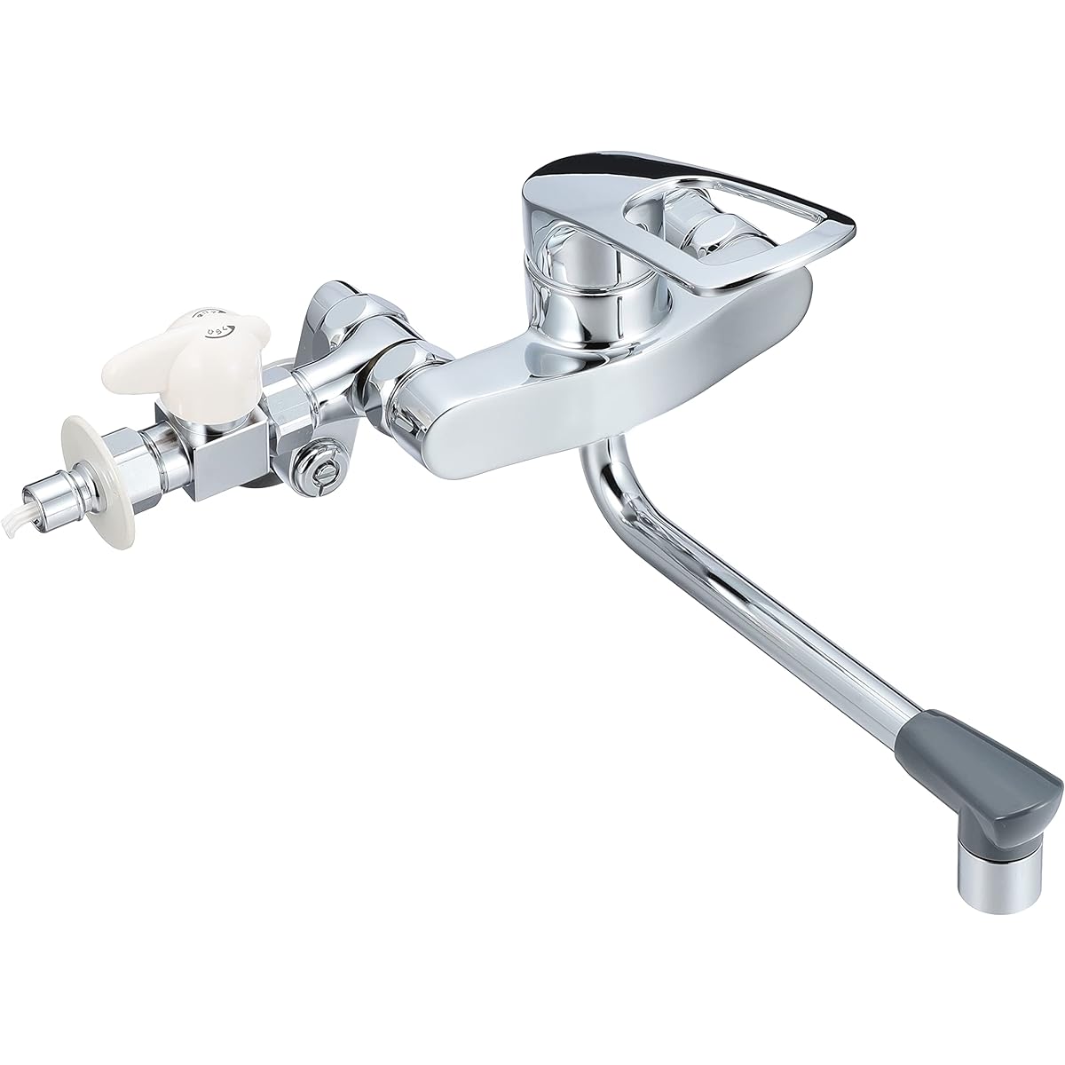 SANEI Kitchen Single Mixer Faucet Hot/Water Branch All Plated Eco Saving K17111ED-13