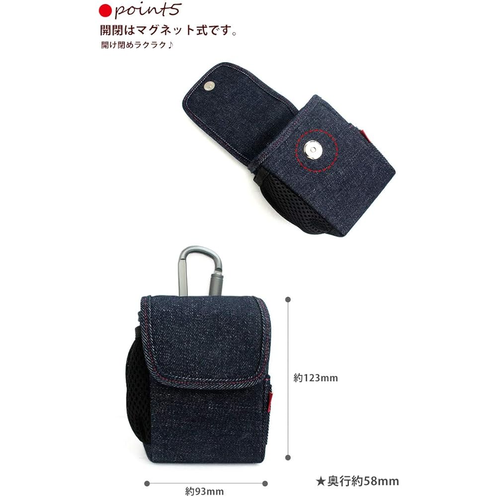 [AWESOME] Laser rangefinder case real denim series indigo blue LK-RDM01