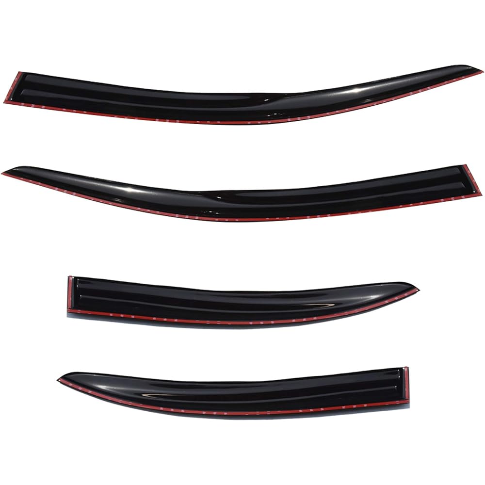MUNIRATER Acrylic Bent window Viser Rainguard replacement