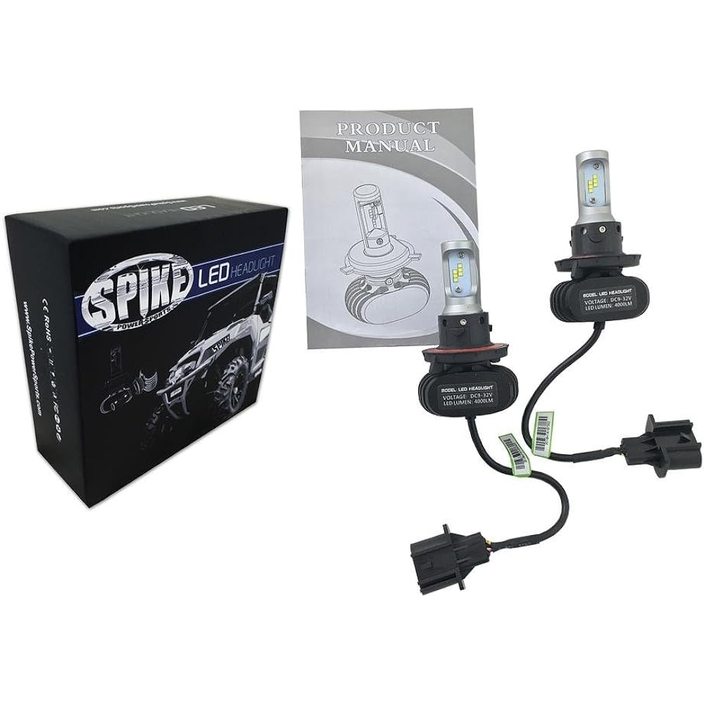 SPIKE LED replacement bulb kit (Polaris vehicle) (with LED filter)