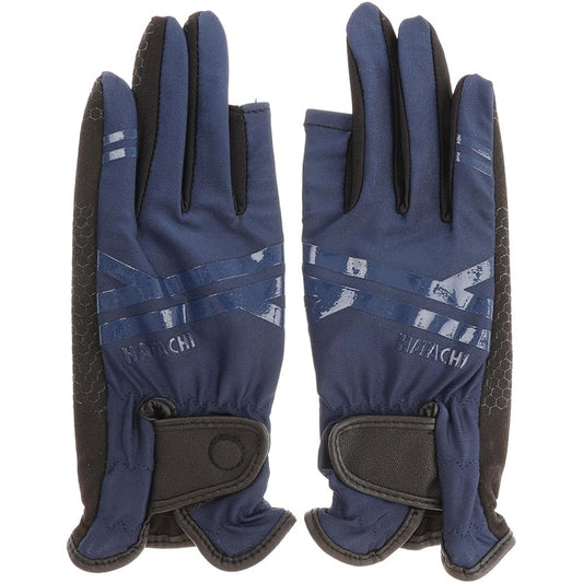 HATACHI Ground Golf Ultra Stretch Gloves Navy ML BH8028