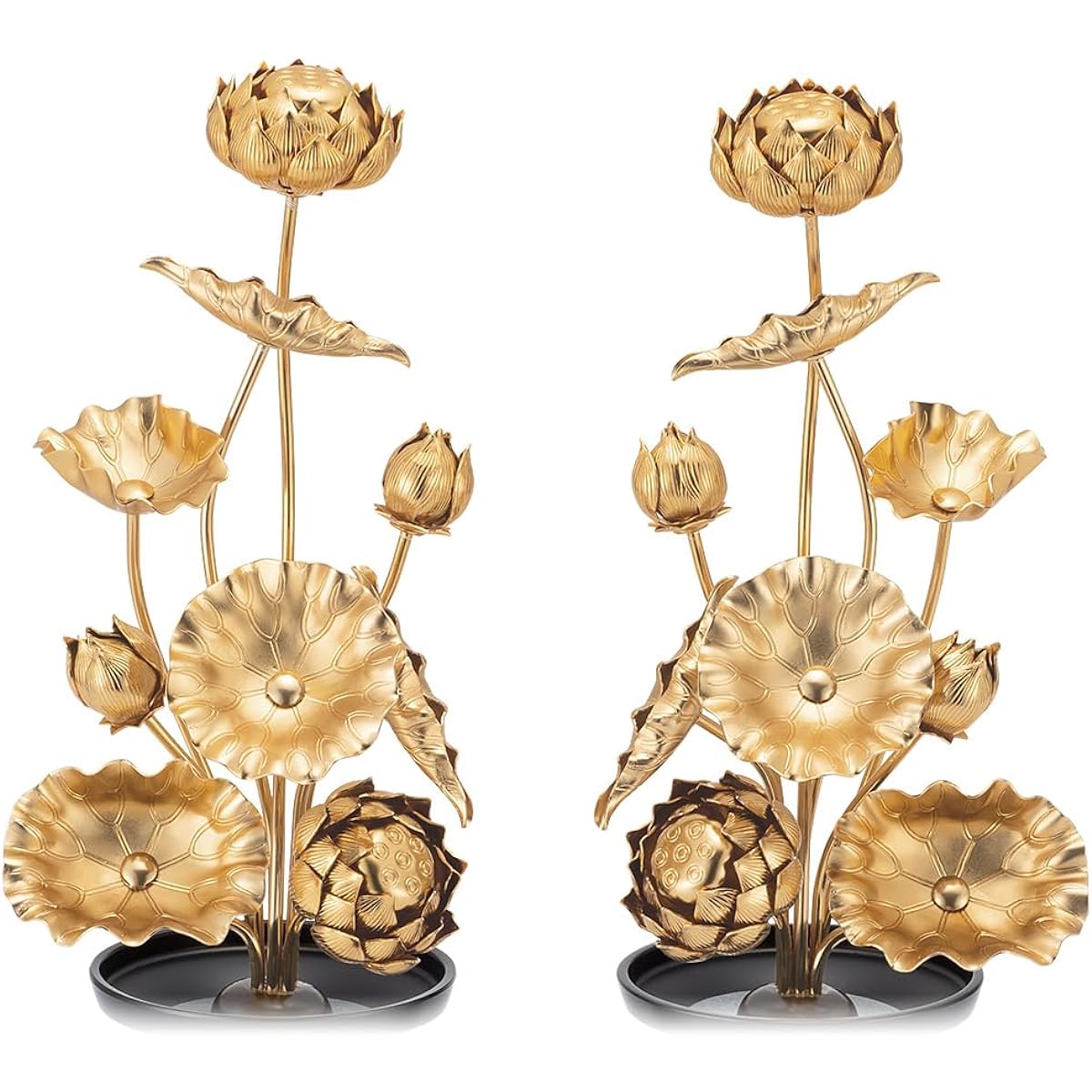Buddhist altar shop Takita Shoten Everlasting flowers 6 cm (pair) Height 21cm x Width 11cm Buddhist altar fittings/Jouka Made in Japan Certificate included