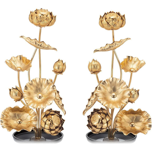 Buddhist altar shop Takita Shoten Everlasting flowers 6 cm (pair) Height 21cm x Width 11cm Buddhist altar fittings/Jouka Made in Japan Certificate included