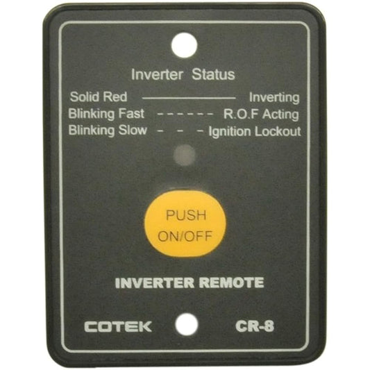 COTEK Remote Controller Compatible with Sine Wave Inverter SK/ST Series Cable 7.7m CR-8-7.7m