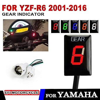 Digital meter display Autobaiacesary Gear Ingi-Kator 1-6 Level speed display