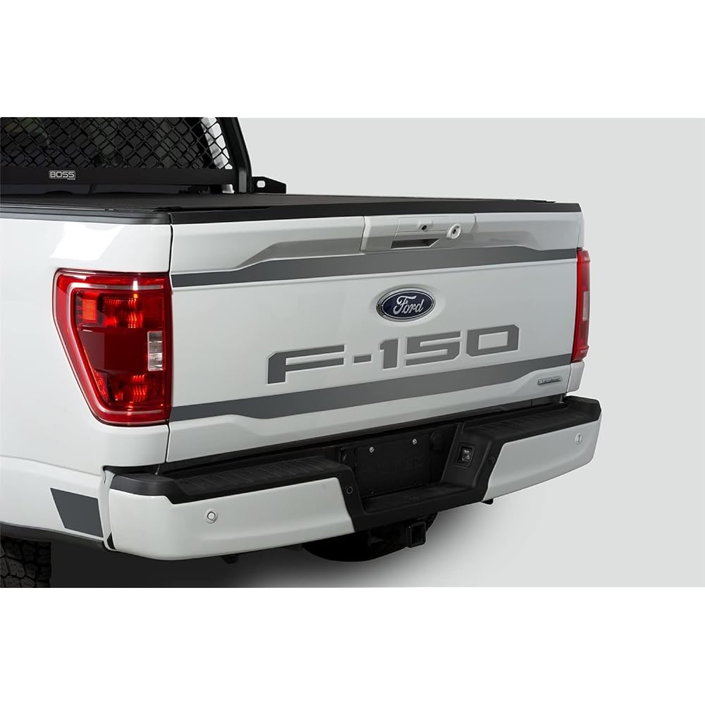 PUTCO 5559BPFD 2021-2022 Ford F-150 (Cut letter/Black Platinum) Tail gate