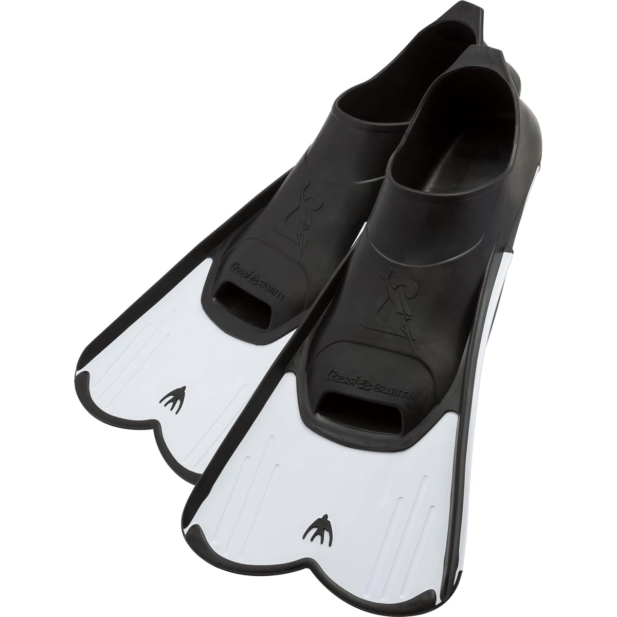 CRESSI Swim Fin [LIGHT] For Practice and Strengthening, Short Blade, Full Foot, Soft Foot Pocket, Suitable for Travel [Genuine Product]